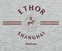 an image of a shirt with the words ethora shanghai on it