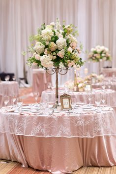 an image of a table with flowers on it and the photo is taken from instagram