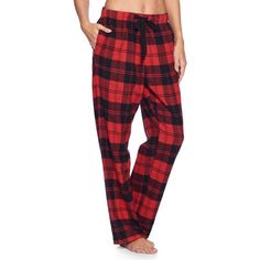 This Ashford & Brooks Premium Women's Luxurious Cozy Flannel plaid pajama sleep pants is made from durable ultra-soft 55% Cotton /45% Polyester fabric. Designed with a roomy relaxed fit. The Fabric blend is designed to give you that soft and warm touch, at the same time prevent excessive shrinkage unlike the 100% Cotton Flannel fabric. It'll keep you warm and comfortable during the cold winter days yet stylish at the same time. The Womens Flannel Pajama sleep lounge pant features; Elasticized wa Womens Flannel Pajamas, Womens Flannel, Plaid Pajama, Plaid Pajama Pants, Flannel Pajama Pants, Comfortable Pajamas, Plaid Pajamas, Cute Pajamas, Sleep Pants