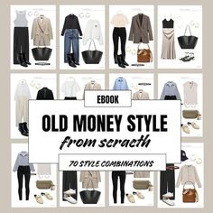 Old Many Outfits, Country Club Outfits, Capsule Wardrobe List, Wardrobe List, 70 Style, Fall Fashion Accessories, Capsule Wardrobe Casual, Inexpensive Clothes, Many Outfits