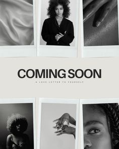 the cover of coming soon, featuring photos of women's hands and their nails