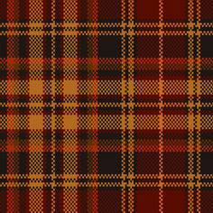 an image of a plaid pattern that looks like it is made out of red and brown fabric