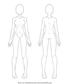 an outline drawing of a female body and man's torso, from the side view