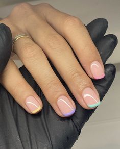 No Tip Nail Ideas, Diy Short Nail Designs, Nail Art Creative, Boring Nails, Gel Nails French, Nails Arts, 40th Quote, Amazing Nails, Subtle Nails