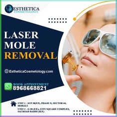 Uncover flawless skin at Esthetica Cosmetology! Our specialized Mole removal services in Mohali offer a safe and effective solution to bid farewell to unwanted moles. Trust our experienced team to provide personalized care in a state-of-the-art facility. Rediscover confidence in your skin—schedule your consultation today! #skincare #lotusmolecreambyninie #tahilalathidup #bijikolestrol #ketuat #tahilalatbesar #krimtanggaltahilalat #mole #wartremoval #beauty #moles Laser Mole Removal, Remove Moles, Laser Surgery, Beauty Diet, Health Podcast, Skin Care Clinic, Kidney Health, Laser Therapy