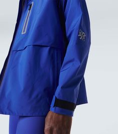 Find LOEWE X On Storm Technical Jacket on Editorialist. Material: 100% polyester. Care instructions: machine wash at 30 degrees. Made in Vietnam. Designer color name: Blue. Closure: zipped front. Pockets: zipped pockets. Hood. Waterproof Blue Nylon Outerwear, Functional Long Sleeve Outerwear With Zip Cuffs, Blue Windbreaker With Zipper Closure For Outdoor, Blue Windbreaker With Zipper For Outdoor, Functional Long Sleeve Outerwear With Reflective Details, Sporty Waterproof Blue Outerwear, Sporty Blue Waterproof Outerwear, Functional Blue Winter Sport Coat, Functional Blue Outerwear With Zipper Closure