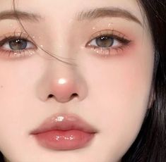 Makeup Ala Korea, Eye Makeup Guide, Asian Makeup Looks, Korean Makeup Look