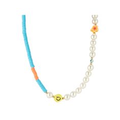 Infuse your style with positivity and charm with this Sunkissed Sterling Smiley Face Freshwater Cultured Pearl Stretch Necklace—an adorable and whimsical accessory that adds a touch of joy to your ensembles. Click on this JEWELRY & WATCHES GUIDE to learn about fit, styles, materials and more! Infuse your style with positivity and charm with this Sunkissed Sterling Smiley Face Freshwater Cultured Pearl Stretch Necklace—an adorable and whimsical accessory that adds a touch of joy to your ensembles Fun Summer Necklaces For Gifts, Fun Adjustable Necklace For Everyday Wear, Fun Adjustable Necklace For Everyday, White Playful Friendship Necklace, White Trendy Necklace For Friendship, Fun Adjustable Everyday Necklace, Trendy White Necklaces For Friendship, Playful White Friendship Necklace, Adjustable Fun Everyday Necklace