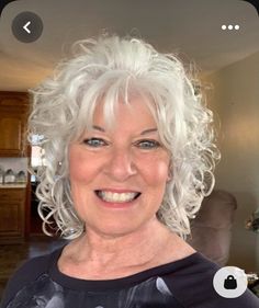 Curly Grey Hair Natural Curls With Bangs, Curly Over 50 Haircuts, Short Hairstyle Women With Bangs Curly, Curly Grey Hair Natural Curls, Hair Styls, Gray Shag, Short Layered Curly Hair, Layers Hairstyles