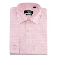 Men's Pink Modern-Fit Dress Shirt Fitted Dress Shirts, Formal Outfit, Free Fabric, Wrinkle Free, Mens Shirt Dress, Modern Fit, Fitted Dress, Dress Shirt, Suit Jacket