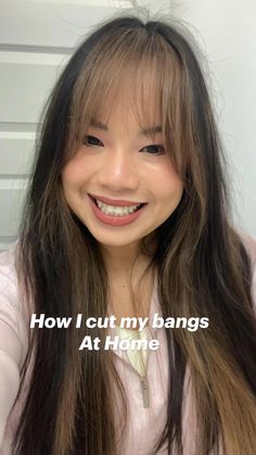 Bangs For Big Cheeks, Before And After Wispy Bangs, How To Do Fringe Bangs, Bangs For Square Face Asian, Wednesday Addams Bangs Tutorial, Bangs On Different Face Shapes, Soft Wispy Bangs Tutorial, Wolfcut Round Face Straight Hair, Fox Bangs Haircut