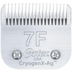 a comb that has the number seven for oster usa crygenx - ag on it