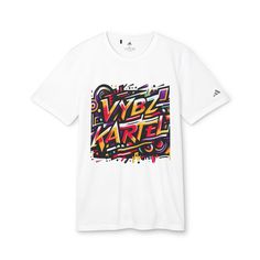 Unleash your inner dancehall king or queen with the adidas® Dancehall Legends Graffiti Shirt, featuring a bold tribute to Vybz Kartel. 🔥 Vibrant Graffiti Art: Get noticed in a crowd with this eye-catching design, bursting with vibrant colors and edgy, street-style graffiti elements. 👑 Tribute to Vybz Kartel: Celebrating one of dancehall's most influential figures, this shirt showcases the iconic name 'Vybz Kartel' in striking, bold typography. 🎨 Digital Illustration Mastery: Crafted with prec Sporty Graffiti Print T-shirt For Sports, Graffiti Elements, Graffiti Shirts, Graffiti Shirt, Vybz Kartel, King Or Queen, Bold Typography, Bold Fashion, Graffiti Art