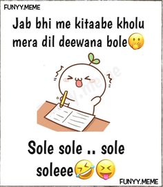 a cartoon character writing on a piece of paper with emoticions surrounding it and the caption's name