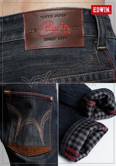 Denim Jeans Ideas, Leather Label