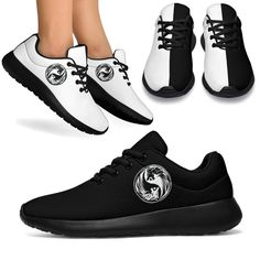 Viking Sport Sneakers Ying Yang Wolf