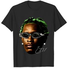 Young Thug T-shirt Young Thug Shirt, Rap Concert, Concert Merch, Rap Tee, Young Thug, Hip Hop Culture, Casual Streetwear, Hip Hop Fashion, Kid Tees