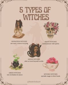 Types Of Witches, Witch Types, Creepy Crawlers, Spiritual Journals, Online Book, Witchy Stuff, Witchy Things