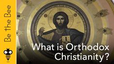 what is orthodx christianity? with an image of jesus in the center