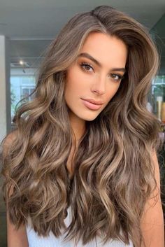 Ash Hair Color, Hair Color Light Brown, Brunette Balayage Hair, Long Pixie, Blonde Hair With Highlights, Ash Brown, Brown Blonde Hair