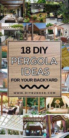 Diy Pergola Ideas, Backyard Pergola Ideas, Diy Patio Ideas, Diy Gazebo, Backyard Shade, Pergola Ideas, Outdoor Patio Designs, Backyard Gazebo