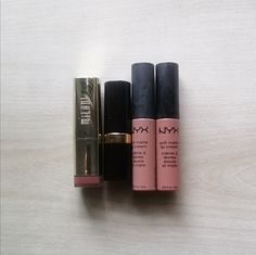 @milanicosmetics 69 Matte Beauty
@revlon 302 Chocolate Velvet 
@nyxcosmetics 04 London
@nyxcosmetics 09 Abu Dhabi 








#makeup#lipstick#lipsticklove#collection 
#milani#milanicosmetics#revlon #nyxprofessionalmakeup#mattelipstick 
#creme#soft#softmatte#chocolate#velvet #london#abudhabi
#thebasicsofmakeupbd
#thebasicsofmakeup Makeup Lipstick, Velvet, London