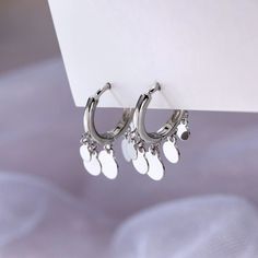 "Beautiful Shaking Silver Plated Fashion Hoop Earrings For Women, Vp1017 Metal: 925 Sterling Silver Plated High Quality Metal Hand Crafted With Love And Care Perfect For Gift, Holiday, Christmas, Birthday, Vacation, Mother's Day, Valentine's Day, Wedding, Engagement , Bridal, Promise, Anniversary, Party Please Feel Free To Message Me If You Have Any Questions. Thank You For Shopping With Us!" Birthday Vacation, Luxury Earrings, Metal Hand, Sterling Silver Hoop Earrings, Anniversary Party, Mua Sắm, Sterling Silver Hoops, Circle Earrings, 925 Sterling Silver Earrings