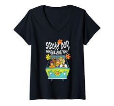 PRICES MAY VARY. Officially Licensed Scooby-Doo Apparel for Men - Women - Boys - Girls - Toddler; Warner Bros T-Shirts; Mystery Inc T-Shirts; Cartoon T-Shirts; Vintage T-Shirts; Shaggy T-Shirts; Mystery Machine T-Shirts; Scooby Snacks T-Shirts; Seventies T-Shirts; 22WBSD00034A-007 Lightweight, Classic fit, Double-needle sleeve and bottom hem Mystery Inc, The Mystery Machine, Scooby Snacks, Mystery Machine, Shirts Vintage, Vintage T Shirts, Cartoon T Shirts, Girls Toddler, Warner Bros