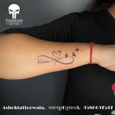 TashanTattoo
AshokTattooWala
S.4.5,Tirupati plaza
Opp. New bus stand
Near gd modi collage
Palanpur (gujrat)
9586697547
9687533310 I Finity Tattoo With Names, Name Tato Design, Woman Name Tattoo Ideas, Infinity Tattoo Forearm, Infitiny Tattoo With Name, Infinity Hand Tattoo, Infinity Mom Tattoo, Name Design Tattoos For Women, Couple Infinity Tattoo Ideas