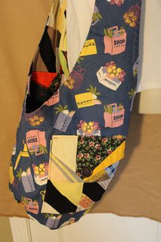 Reversible repurposed quilt topper shoppers hobo bag. Two (2) deep pockets one with lace trim, twill fabric lining. Round base. 55" strap / 27.5" drop. Bag size - 16"W x 14"H x 7.5" round base. Vintage Hobo Bag For Everyday Use, Casual Hobo Tote Bag With Patchwork, Casual Patchwork Hobo Tote Bag, Reversible Hobo Bag For Travel, Everyday Patchwork Hobo Tote Bag, Everyday Patchwork Hobo Shoulder Bag, Everyday Hobo Shoulder Bag With Patchwork, Upcycled Cotton Hobo Shoulder Bag, Hobo Bag