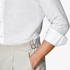 This casual white
  extra slim fit shirt features a single cuff and curved cutaway collar that
  keeps it versatile, comfortable, and timeless. Denim Shirts For Men, Casual Denim Shirt, Denim Shirt Men, Cutaway Collar, Denim Shirts, Flannel Shirts, Classic Casual, Summer Fabrics, Slim Fit Shirt