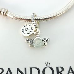 Pandora Glow-In-The-Dark Firefly Dangle Charm # 799352C01 New and never used  ALE / 925 on it Sterling Silver Bracelet for display only Pictures taken from actual item Comes with Official Pandora cartoon box  PAYMENT: We accept credit cards, debit cards, and e-checks through payment system. Payment is due within 3 days, but immediate payment is greatly appreciated. SHIPPING: Item available now ready to go I can ship out as soon as possible mostly same day I do combine when you done please let me Silver Pictures, Pandora Bracelet Charms Ideas, Pandora Bracelet Designs, Pandora Rose Gold, Dark Jewelry, Charms Pandora, Old Rings, Bracelet Pandora, Pandora Charm