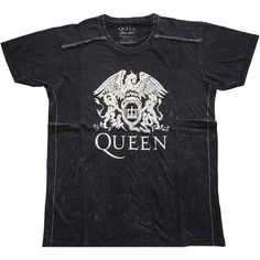 Get the Legendary QUEEN T-ShirtEmbrace your inner rockstar with our Officially Licensed QUEEN T-shirt! Perfect for fans of all ages, this shirt is a great way to show off your love for one of the most influential bands in rock history.Features and BenefitsAuthentic Design: Featuring the iconic QUEEN artwork, this shirt pays homage to the band's lasting impact on music and pop culture.Quality Material: Made of 100% soft, breathable materials, this shirt is designed for comfort and durability.Vers Crest Design, Band Outfits, Queen Tshirt, Queen Band, Long Sleeve Outerwear, Short Styles, High Quality T Shirts, Black T Shirt, Raw Edge