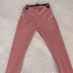 Worn Once And Look Like Brand New Condition. I Think They Are Smalls. Textured Leggings, Star Leggings, Fabletics Leggings, Ankle Leggings, Mauve Pink, Floral Leggings, Running Tights, Grey Leggings, Lularoe Leggings