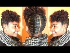 How To: Edgy Pineapple 4C Puff Updo | Rubberband Method (As Told By Her) - YouTube Twa Braided Hairstyles, 4c Puff, Rubberband Hairstyles Black Women, Pineapple Hairstyle, Natural Hair Twa, Natural Hairstyle, Natural Hair Tutorials, Hairstyle Inspo, Beautiful Natural Hair