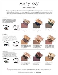 Mary Kay Fall Eyeshadow Looks, Eyeshadow Chart, Makeup Artist Looks, Eyeshadow Combinations, Eyeshadow Brown Eyes, Soft Autumn Makeup, Eyeshadow Brown