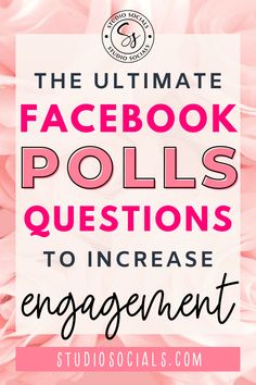 Use Facebook polls questions or Facebook questions posts to increase your engagement. We have an awesome list of questions for Facebook engaging and questions to ask on social media to help get the conversation started. Facebook Group Conversation Starters, Engaging Content Social Media, Get To Know Me Social Media Post, Fun Polls For Facebook, Post For Facebook Interactive, Audience Engagement Posts, Rep Games For Facebook, Fb Engagement Posts Funny, Participation Posts Social Media