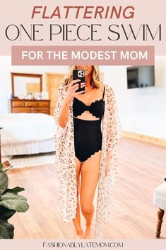 Find the perfect modest One Piece Swimsuit that matches your unique style with these Women's Swimwear ideas. This collection is ideal for moms who value both comfort and fashion, offering a range of designs that provide coverage without sacrificing style. Dive into Women's Fashion that’s made to feel beautiful and timeless. Modest One Piece Swimsuit, Swimsuit Designs, Modest One Piece, Swimwear Ideas, Modest Mom, Full Coverage Swimwear, Swimsuit Ideas