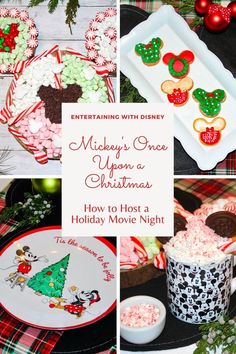 mickey's once upon christmas how to host a holiday movie night