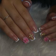 Flora🌸 #gwinnettnails #bufordnails #lawrencevillenails #daculanails #gwinnettbraids Nail Inspired French Tip, French Tip Sets, Short Nail Design, Nail Inspired, Short Nail Ideas, Lavender Nails, Gel Nails Diy, Modern Nails