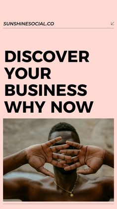 Pin showcasing the importance of finding your business why, featuring insights into personal branding and effective marketing strategies, using 1 image.