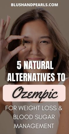 5 Natural Ozempic Alternatives For Weight Loss & Blood Sugar Management - Natural Ozempic, Fitness Before After, Natural Alternatives, Fitness Home, Blood Sugar Management, Makanan Diet, Blood Sugar Control, Insulin Resistance