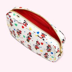 Mickey & Friends Small Pouch | Customizable Small Pouch - Stoney Clover Lane Rectangular Cosmetic Bag With Case For On-the-go, Rectangular Cosmetic Bag With Case, Rectangular Cosmetic Bag With Case For Personal Use, Compact Cases With Removable Pouch For Daily Use, Portable Pouch Travel Accessories, Rectangular Zipper Pouch Pencil Case For On-the-go, Rectangular Zipper Pencil Case On-the-go, Personal Use Cosmetic Bag With Case, Functional Compact Bags With Zipper Pouch