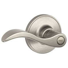 an image of a satin chrome door handle