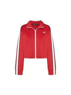 MO&Co. Women's Cotton Blend Contrast Track Suit Jacket Features : - Two‑way zipper closure- Adjustable elasticated hem- Contrast trim design- Athleisure silhouette Code: MBC1JKTT07The back length of size S is 45cmMATERIALS & CARE Material: 50.4% Cotton 49.6% PolyesterSeparate mild machine wash below 30°CDo not bleach, hang to dry in the shadeDo not tumble dry, low ironDo not dry clean, do not soakWash with neutral detergentReverse into mesh bag for washingNote: do not knead and iron special proc Athleisure Jacket, Trim Design, Track Suit, Mesh Bag, Contrast Trim, Red Jacket, Athleisure, Suit Jacket, Bleach