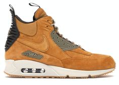 Nike Winter Shoes, Nike Air Max 90 Mens, Winter Wheat, Nike Boots, Sneakers Nike Air Max, Shoes Sneakers Nike, Best Shoes For Men, Black Bamboo, Nike Sneakers Women