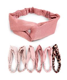 Pilates Gym, Pink Headbands, Pink Gingham, Summer Lovin, Head Band, Cross Designs, How To Do Yoga, Pink Print, Dark Pink