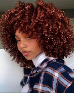 Dyed Curly Hair, Afro Style, Natural Hair Styles Easy, Dye My Hair, New Hair Colors