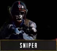 an image of a football player holding a ball in his hand with the words snipper on it