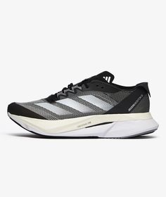 The ADIZERO BOSTON 12 M model  from the brand   adidas from the  FA2023  campaign , has arrived || is now available at . Adidas Athleisure Running Shoes For Marathons, Adidas Athleisure Running Shoes For Marathon, Athleisure Adidas Running Shoes For Marathon, Adidas Athleisure Running Shoes With Three Stripes, Adizero Boston 12, Adidas Black Running Shoes For Marathon, Adidas 4dfwd 2, Adidas Functional Slip-on Sneakers, Adidas Black Breathable Sneakers